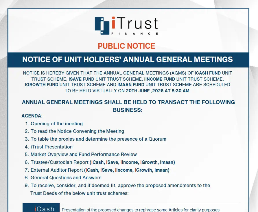 AGM PUBLIC NOTICE 2026